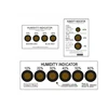 Eco-friendly Reversible Cobalt Free Humidity Indicator Card for the electronics and semiconductor industries