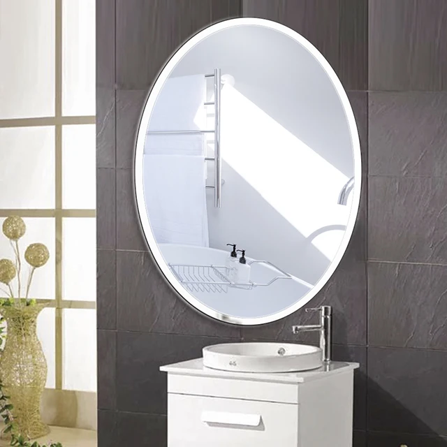 Mirror manufacturer supply 5mm beveled wall mirror for bathroom