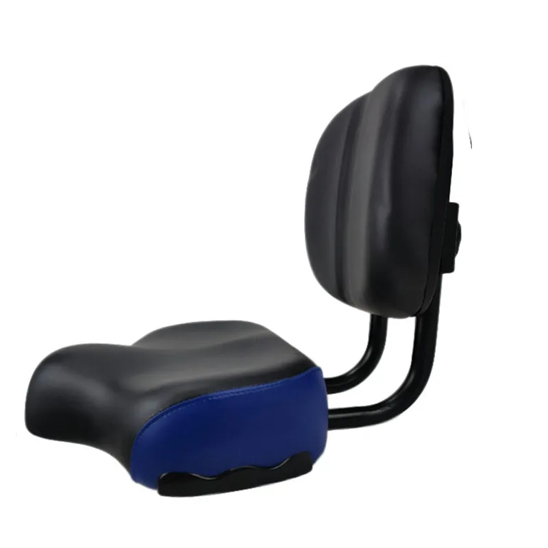 Adjustable Backrest Bike Seat Wide Comfort Bike Seat With Adjustable ...