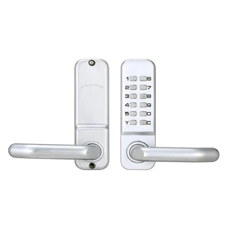 Mechanical Digital Push Button Door Lock Smart Home Keyless Keypad