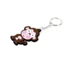 Promotional cheap Chinese Zodiac custom shaped silicone key chain