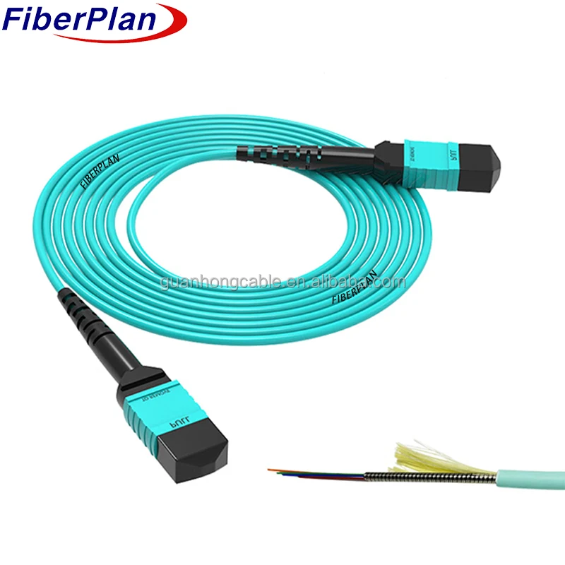 Fiberplan Mpo Mtp Lc To Lc Single Mode Fiber Optic Cable Patch Cord Sm ...