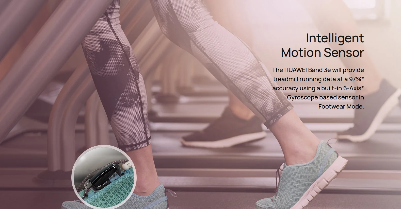 monitor atividade huawei band 3e