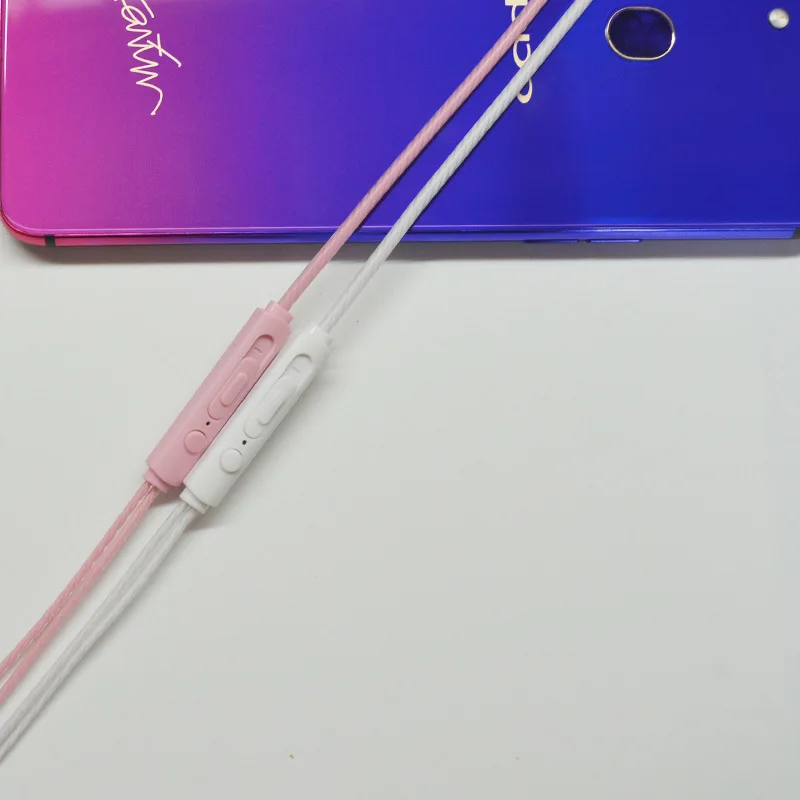 Volume Adjustable Universal Wired Line Control Smart Noise Conceling Earphone Packaging Tips Earbud With Mic - ANKUX.COM