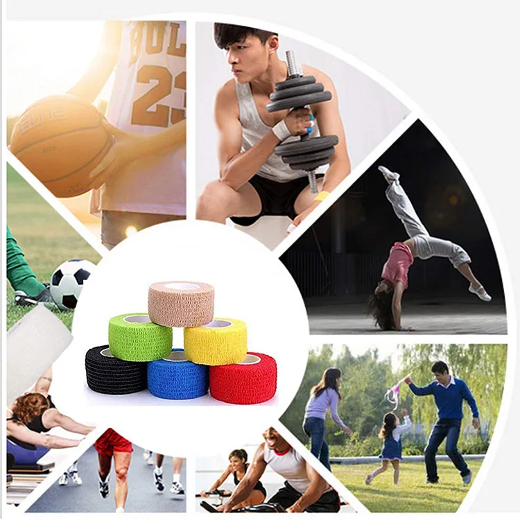  Cohesive Elastic Bandage Horse Vet Wrap Kinesiology Sports Tape