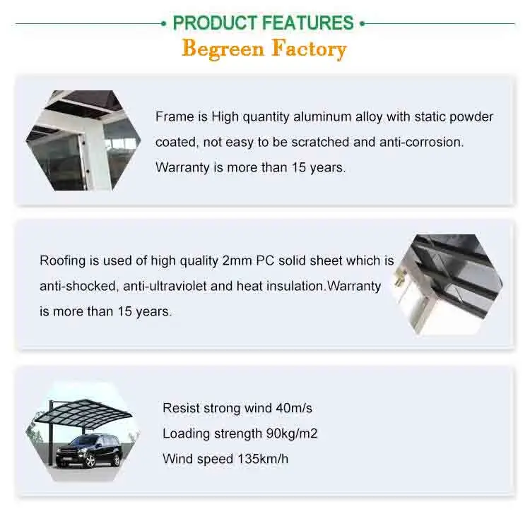 light steel frame garage for  car parking/ carport /canopy /tent