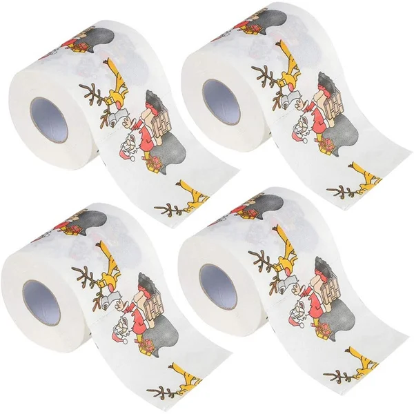 santa bath toilet paper christmas supplies xmas decor tissue