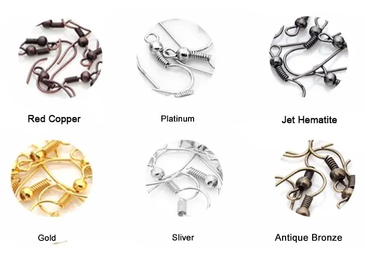 Diy Earring Parts Fish Earring Hooks Hypoallergenic Brass Earring