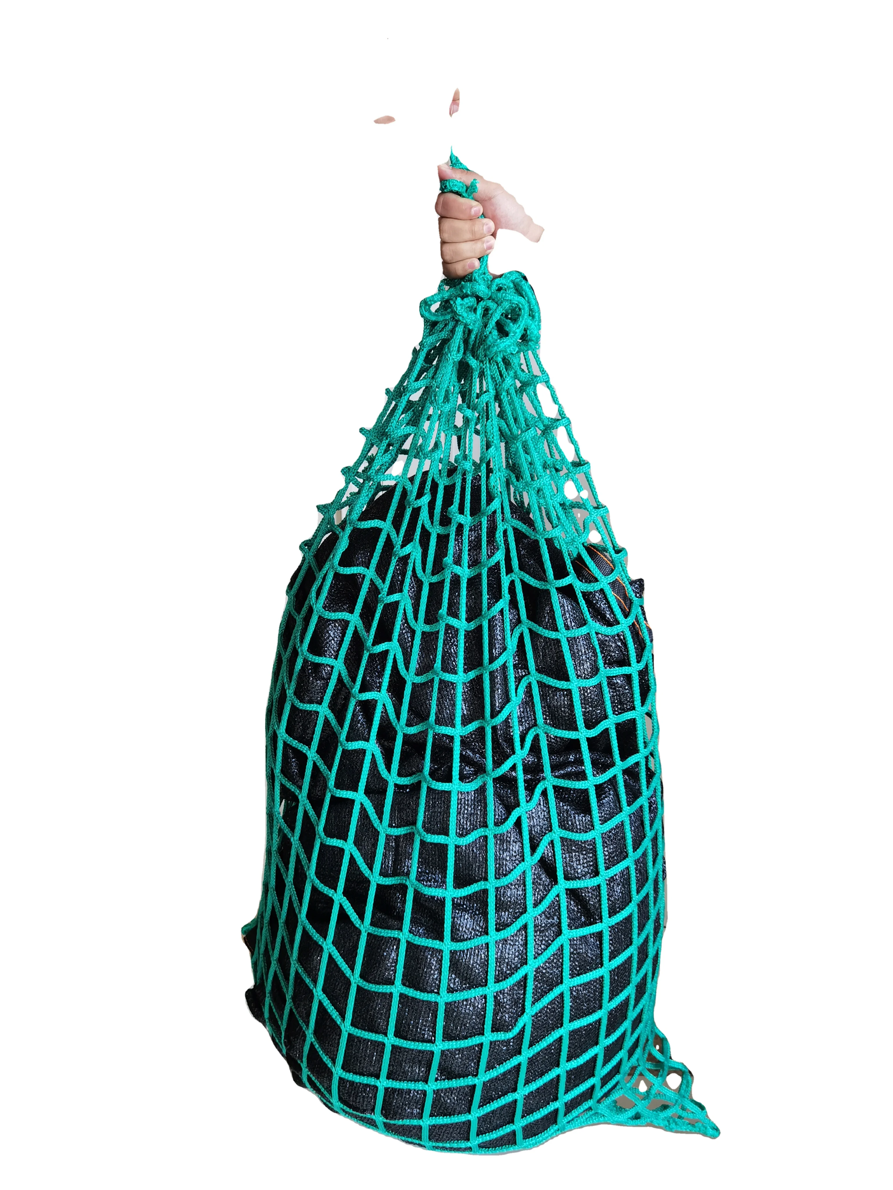 Heavy Duty Large Portable Horses Hay Net Slow Feed Horse Feed Bag Hay ...