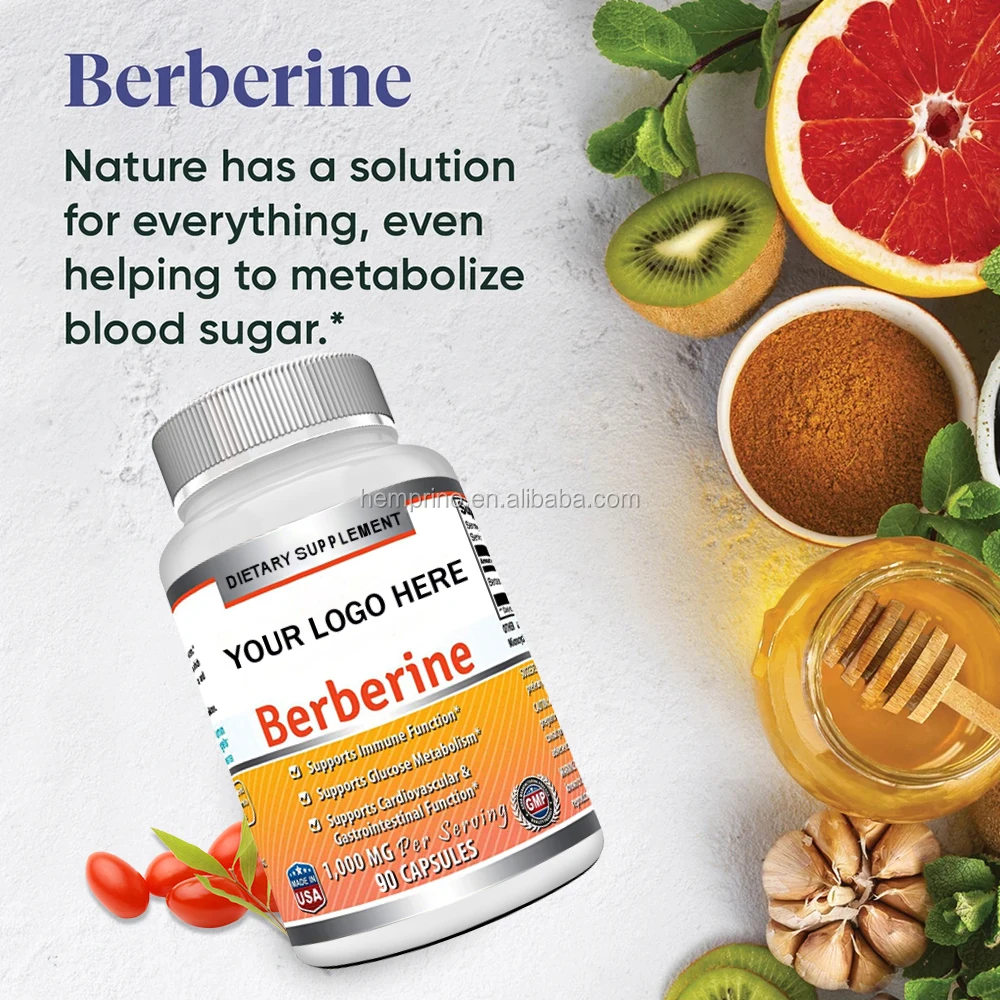 Private Label Berberine Capsule 1000mg Per Serving For Immune Booster And Anxiety Gelatin Capsule Buy Berberine Benefits Berberine Supplement Berberine Amazon Berberine Hcl Berberine Blood Sugar Berberine Zinc Berberine Vitamin Berberine Best