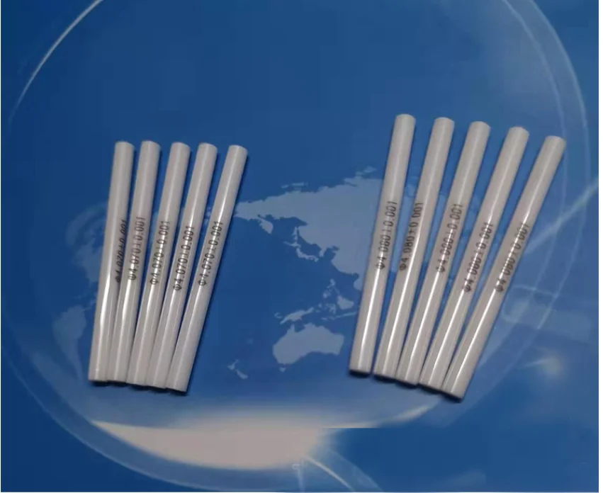 Ceramic Pin Gauge Precision Metric Measuring Pin Gauges Pin Thickness