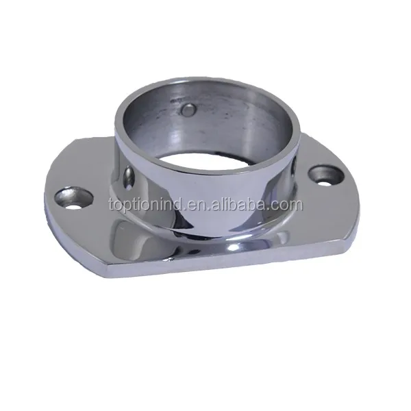 坚固的不锈钢圆形和方形扶手地板法兰在工厂价格