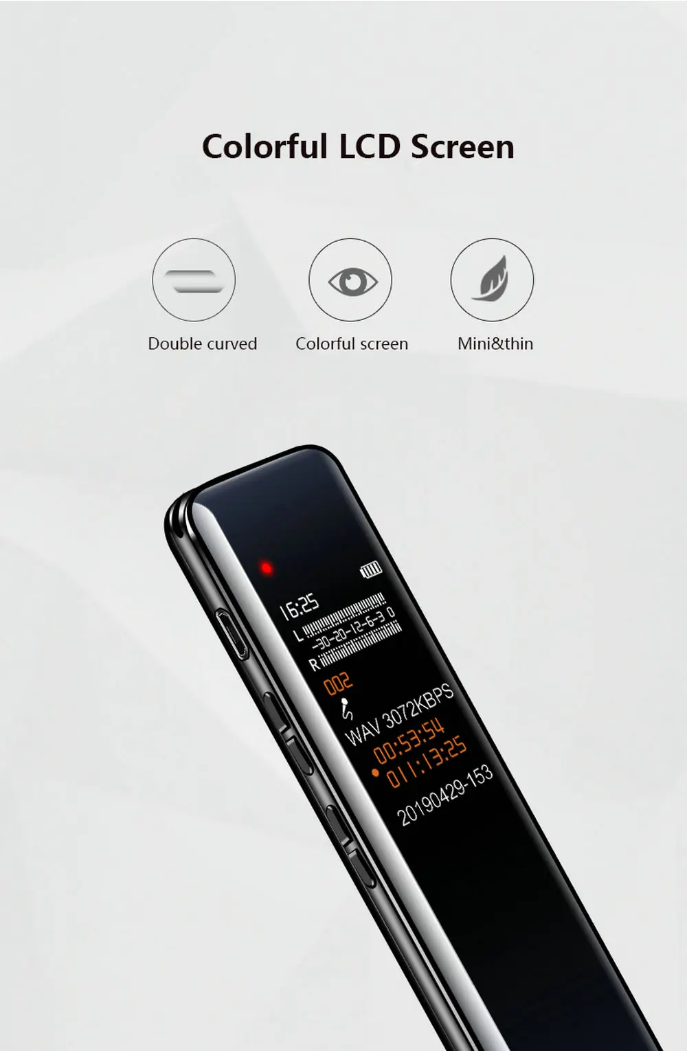 Micro Password Protection Voice Recorder Pen V94 With Speaker For Business Meeting And Speech Recording Buy Voice Recorder Digital Voice Recorder Sound Recorder Product On Alibaba Com
