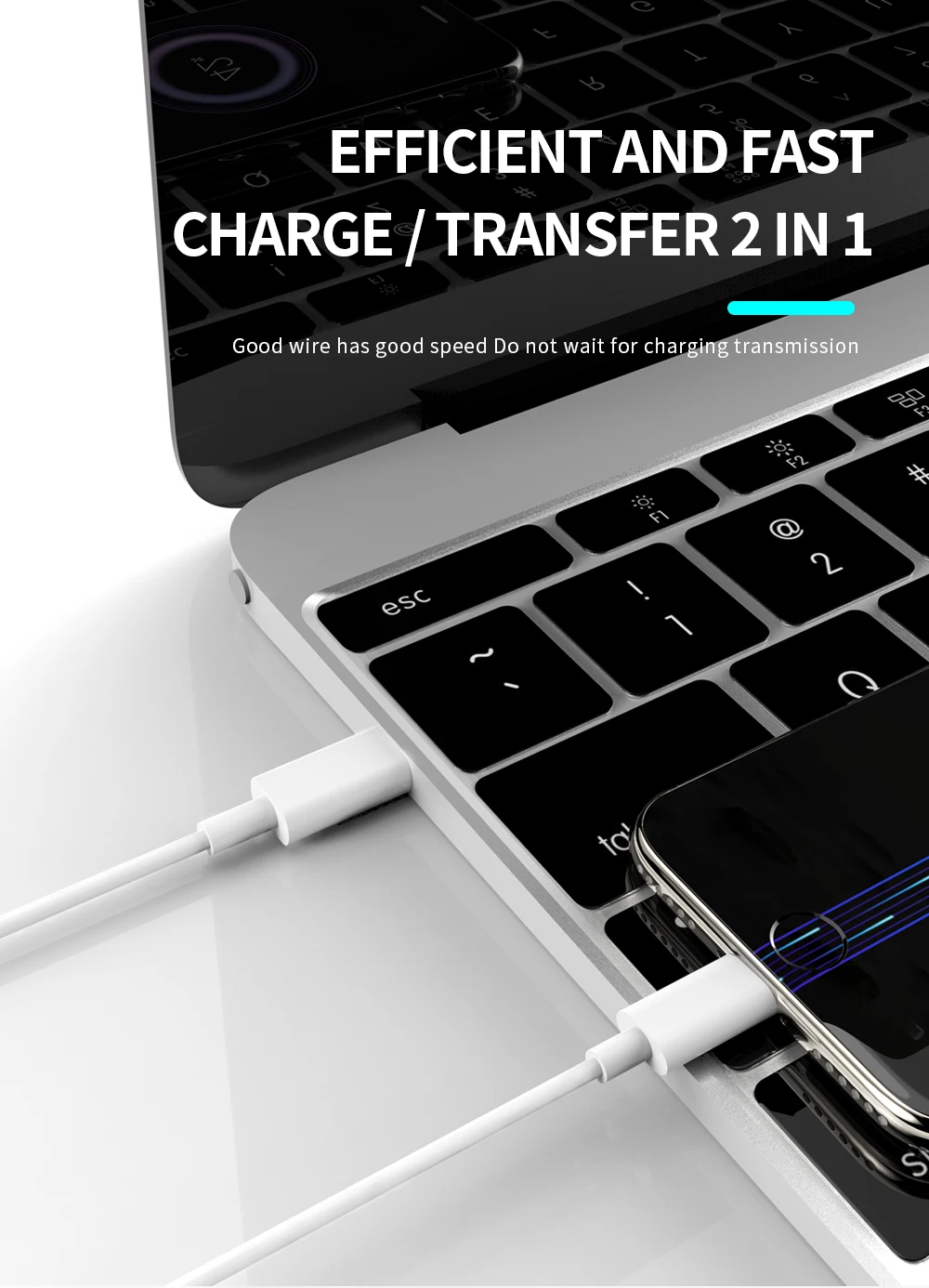 lighting cable mobile phone charging cable with high charging