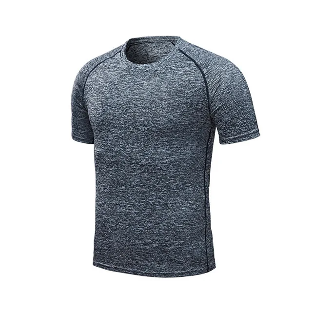 camiseta de secado rápido para hombres camisetas deportivas de man 