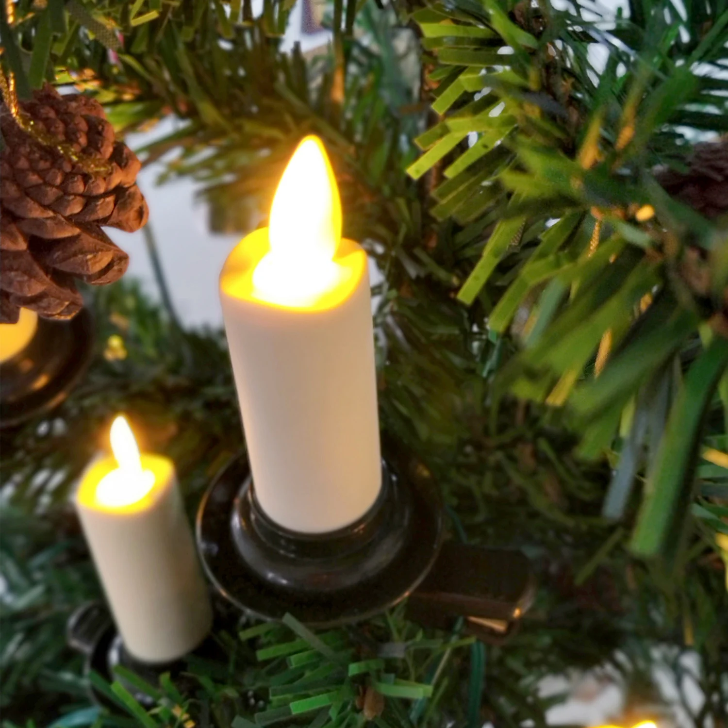 Flameleess Christmas Tree Decoration Led Flameless Candles