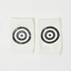 Cotton anti slip circle pattern grip baby toddlers knee elbow cap knee pads