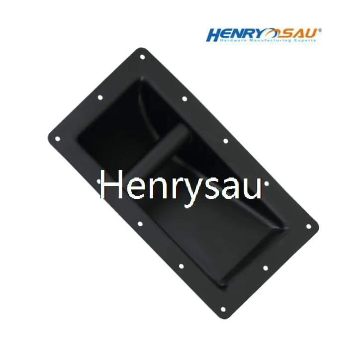 Universal Speaker Box Steel Handle In Black Handle Installing By Screws