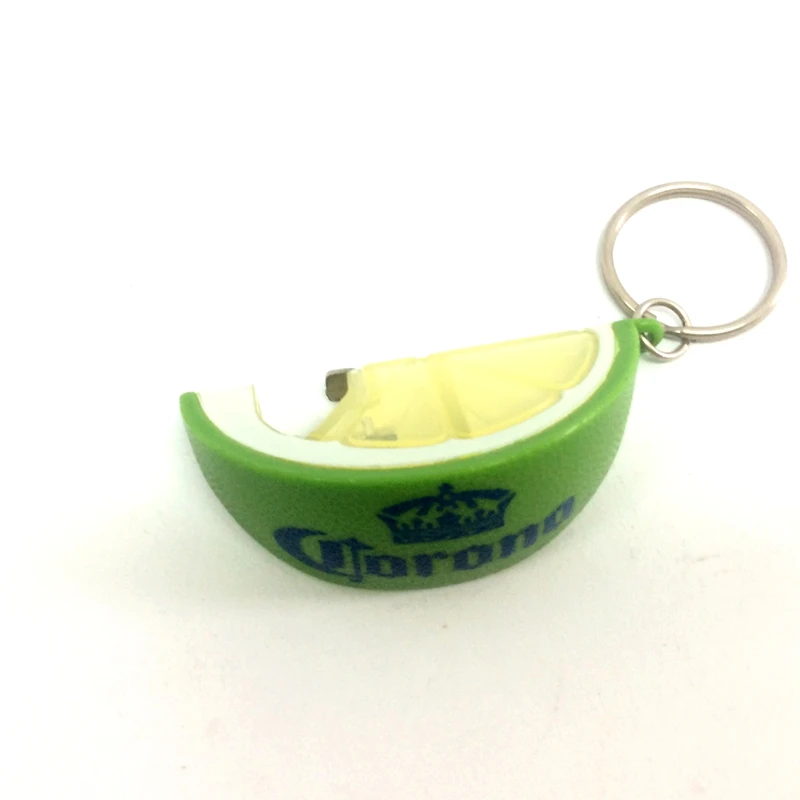Lot Corona Beer Lime Wedge Advertising Promo Plastic Key Chain Bottle Opener 2 