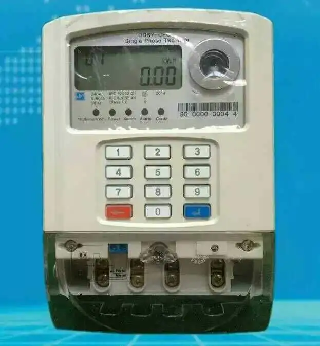 To supply single phase Prepaid meter and three Prepaid meter Keyboard Meter