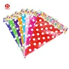 Cheap plastic flags banners Custom disposable roll up flex Triangle banner