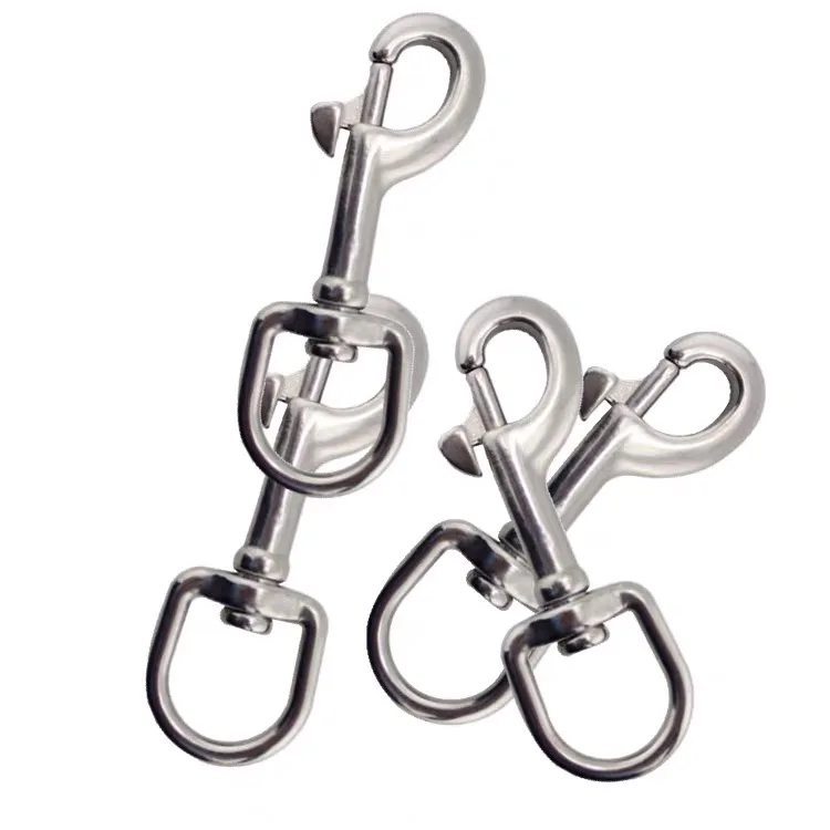 Stainless Steel Snap Hook 82 Mm, Round