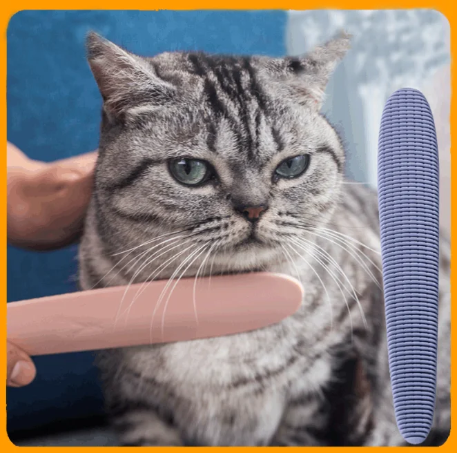 Cat Tongue Brush Grooming Equipment Pet Supplies Cat Cleaning And