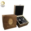 High Quality Bar Accessories Reusable Perfect Scotch Whiskey Ice Cubes Stones With Glasses In Wooden Box