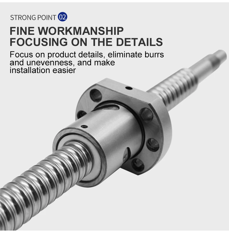 Screw Linear Actuator Sfu5010 Dfu Left Thread Ball Screw Support