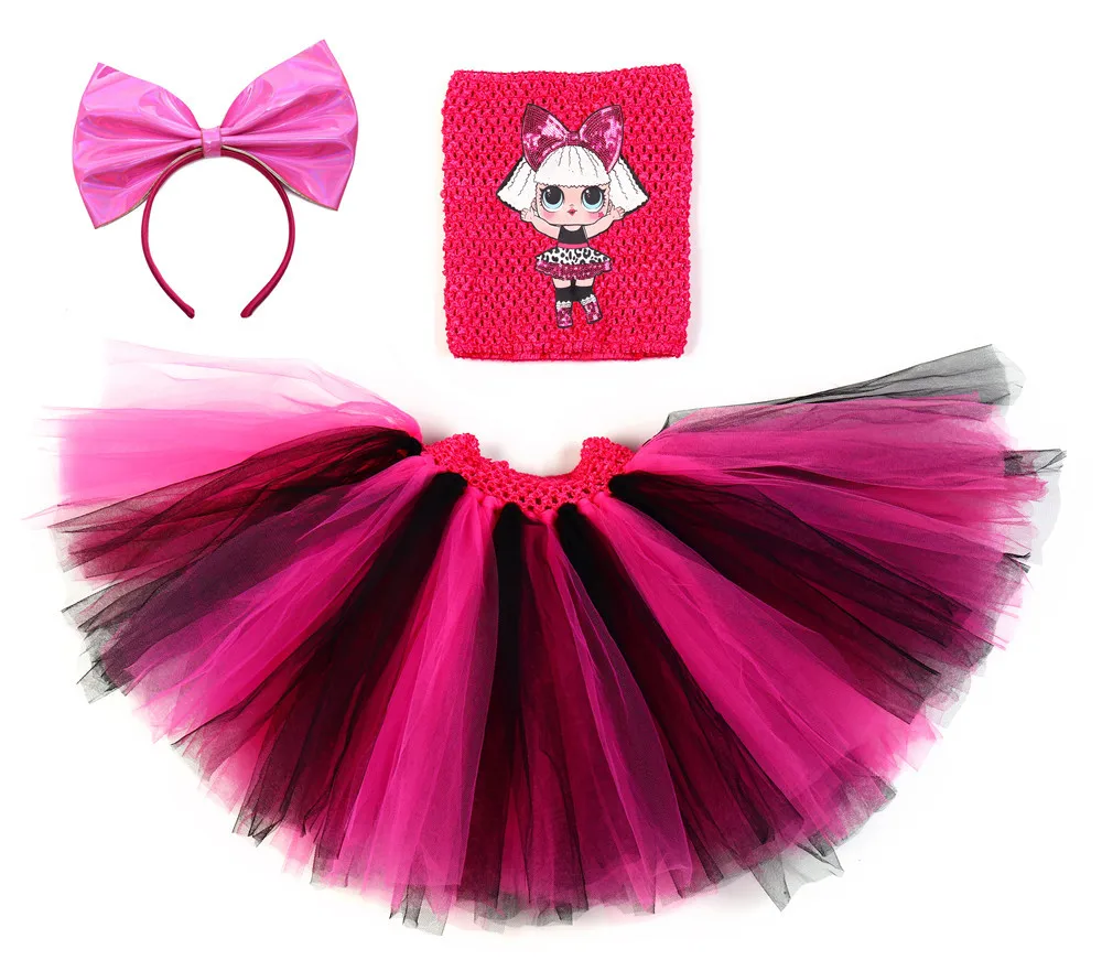 Юбка сюрприз. Kids Costume Minnie Pink outfit.