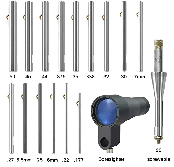 thumbnail image 2 of Cosmoing BS005 Bore Sighter Kit With Adjustable Arbor - USB Powered Rifle Scope Boresighter 2 of 6