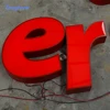 3D LED illuminated Acrylic Letters Acrylic channel letter LED Logo Sign