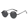 Wholesale low price 2018 fashion classical metal polarized round frame sun glasses for man