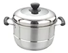 Factory sale Snack store 4layers stainless steel food steamer single layer sweet corn steamer
