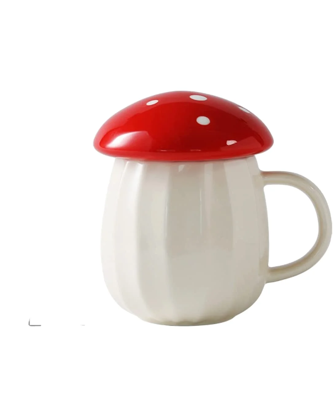 Mushroom Mug Cute Kawaii Coffee Mugs Tea Cup Ceramic Heatresistant