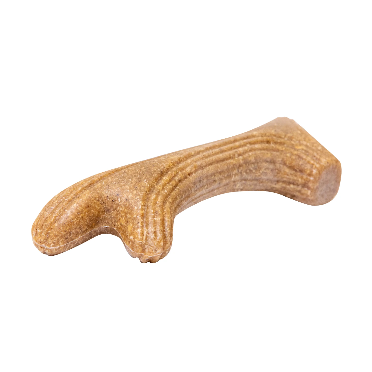 Gigwi Natural Material Wooden Antler Eco Toy For Dog Puppy Chewer