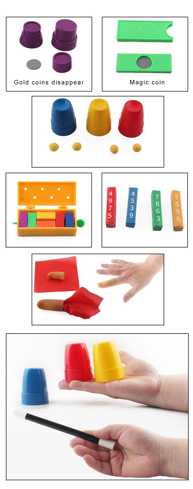2021 New Arrivals Good Price Kids Magic Toys Funny Magic Trick For 35 Interesting Ways To Play