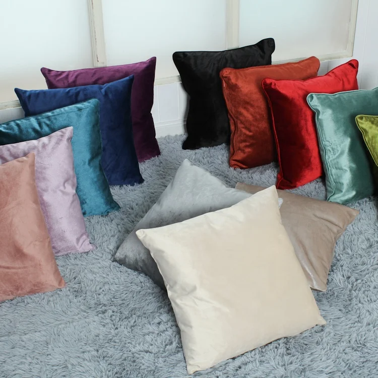 Venta al por mayor fundas para cojines a crochet Compre Venta al por mayor donde comprar cojines grandes Compre