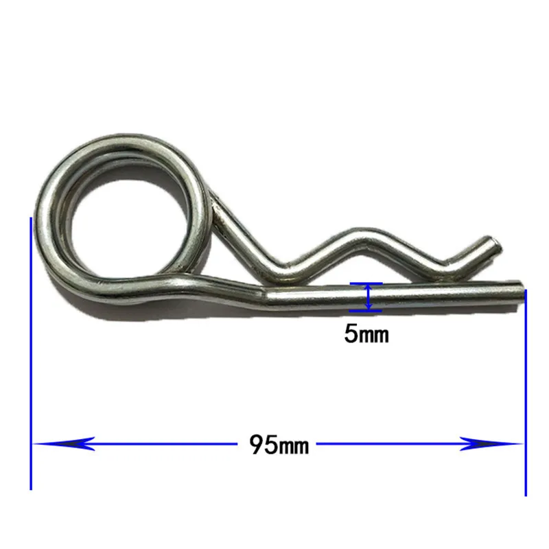 Din 11024 Spring Cotters For Bolts Carbon Steel Double Ring Bpins