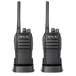 US Plug 1 Pair RETEVIS RT21 2.5W US Frequency 400-480MHz 16CH Handheld Walkie Talkie