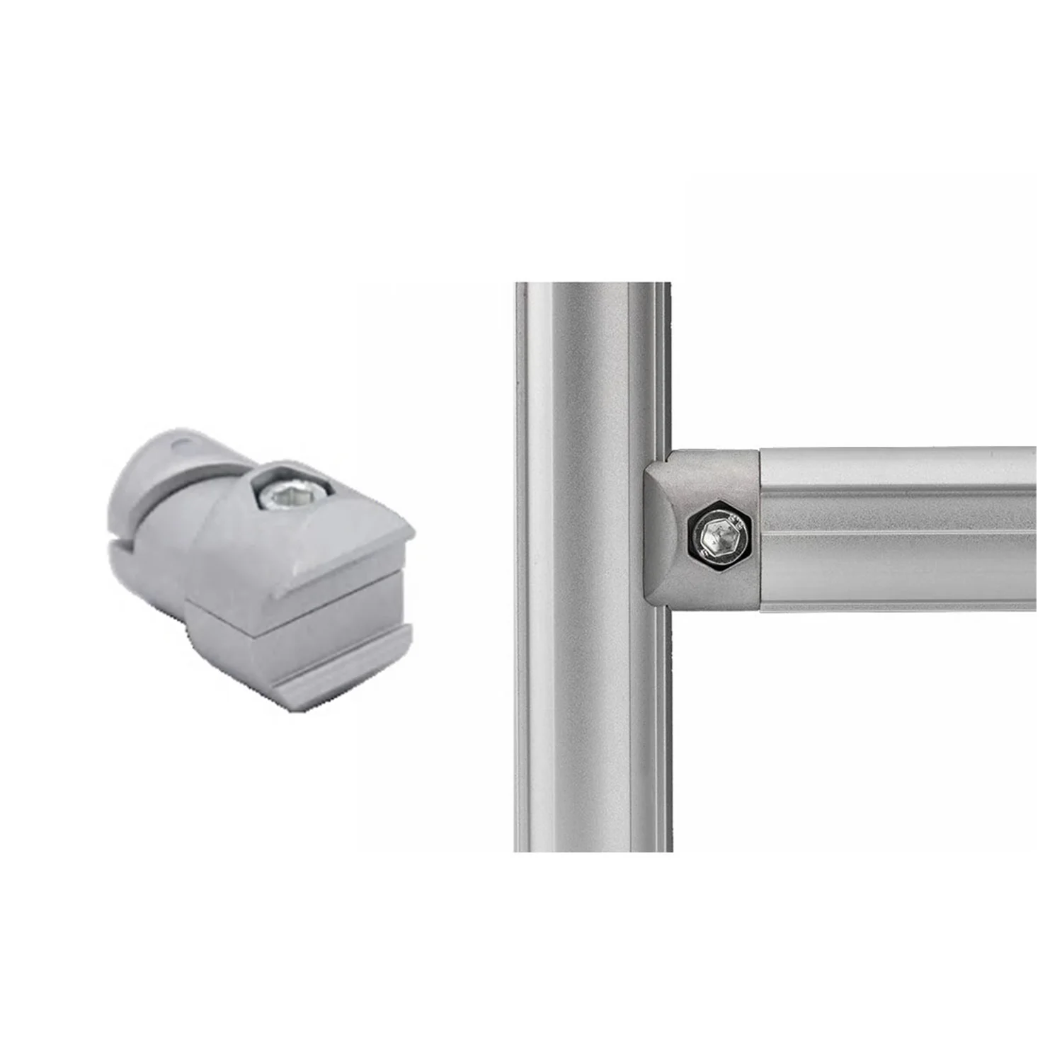 product internal straight rotary joint third generation lean pipe 28mm aluminum alloy wire rod joint aluminum pipe connector-18