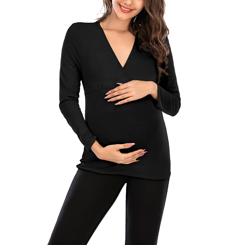 Bestseller Mother Breastfeeding Clothes Top Pregnant Maternity Nursing