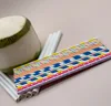Green Olive Custom Colorful Disposable Wholesale Drink Biodegradable Beverage Paper Straw