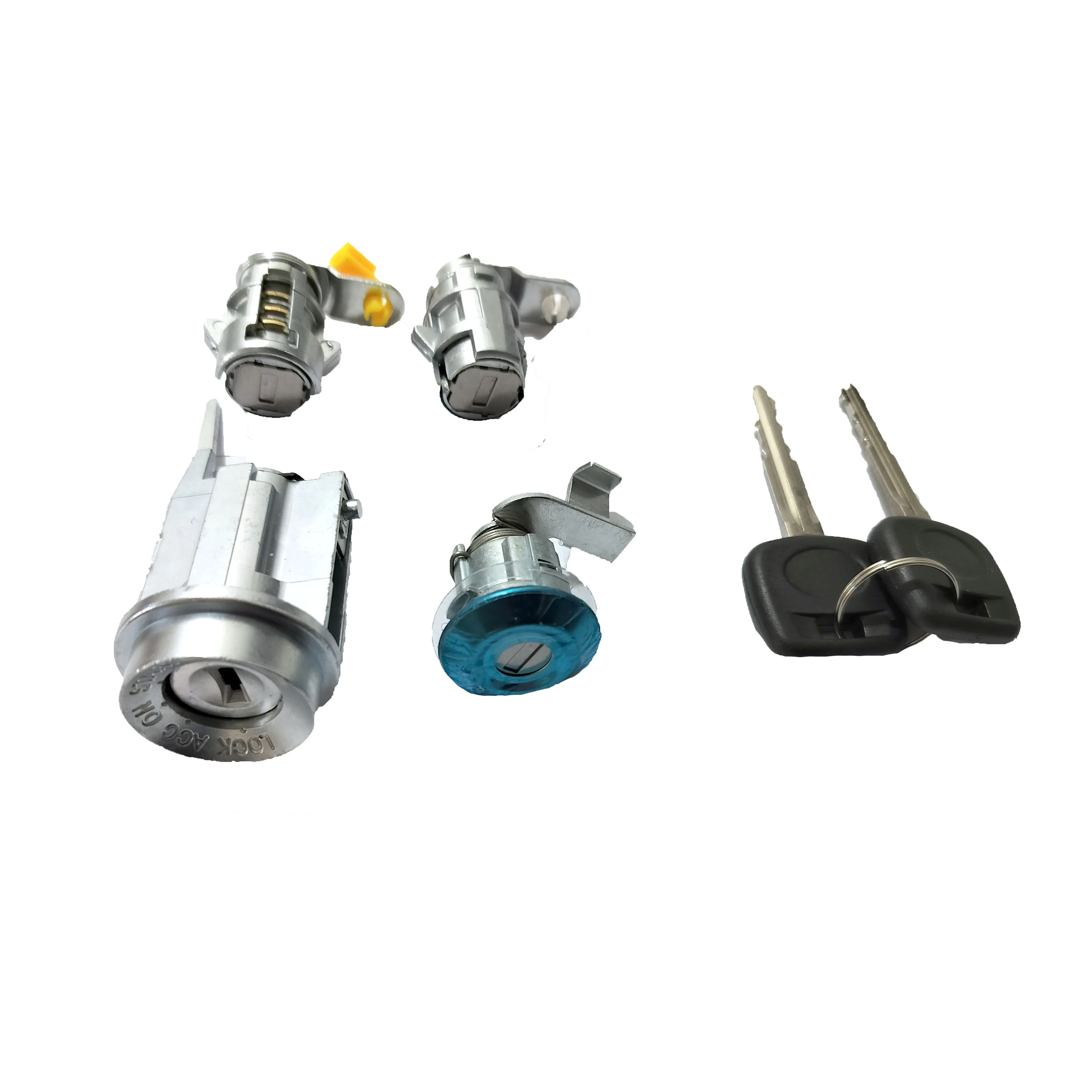New Plastic Ignition Door Lock Cylinder Set Switch for Pick up