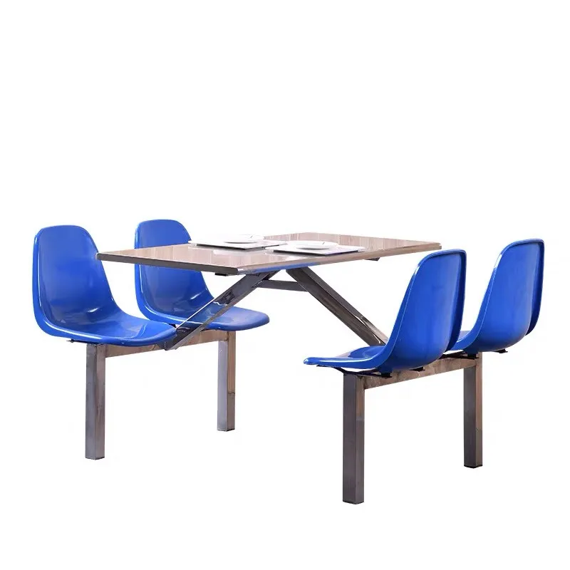 Cheap Modern Dining Restaurant Furniture Design White Wood 6 Seater