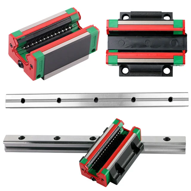 High Precision With Preload 25mm Linear Guide Rails Block Hgr25 Hgh25ca