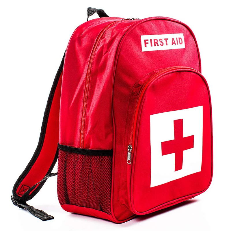 Kits De Primeros Auxilios Mochila Rojo De Emergencia Médica Tratamiento Mochila Bolsa De Trauma