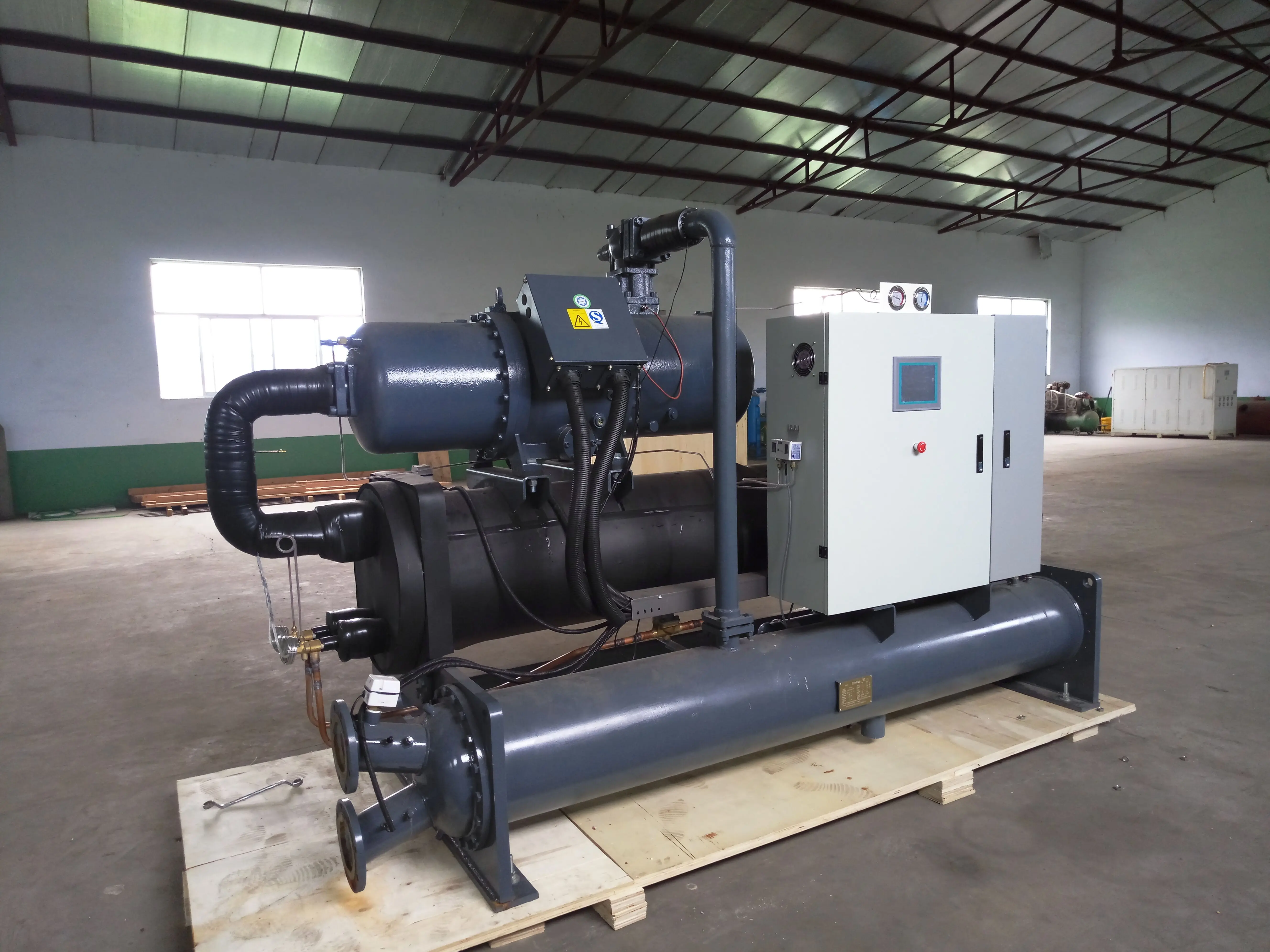 减去5c 啤酒葡萄酒牛奶焦炭水冷不锈钢水箱水冷螺杆乙二醇冷水机组