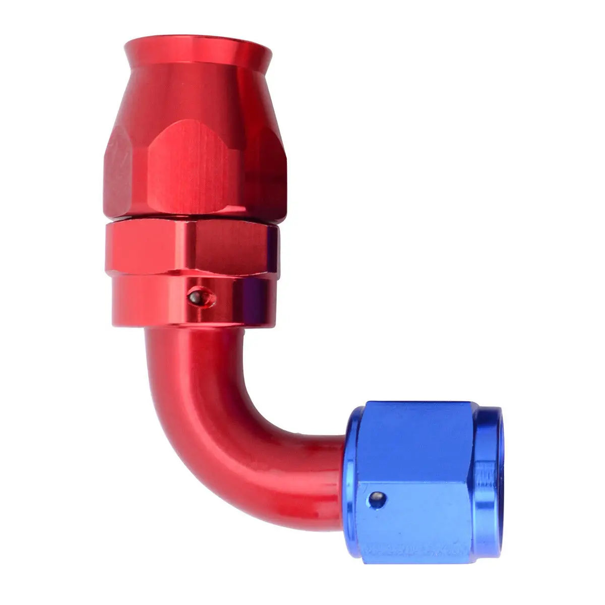 AN6 size  Braided PTFE Fuel Hose Line with PTFE Swivel Hose Fittings for E85 Ethanol Fuel