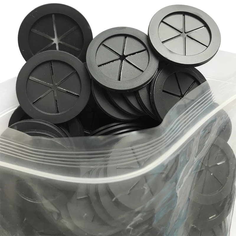 Custom Silicone Round 1mm Panel Thickness Soft Rubber Grommets For Case